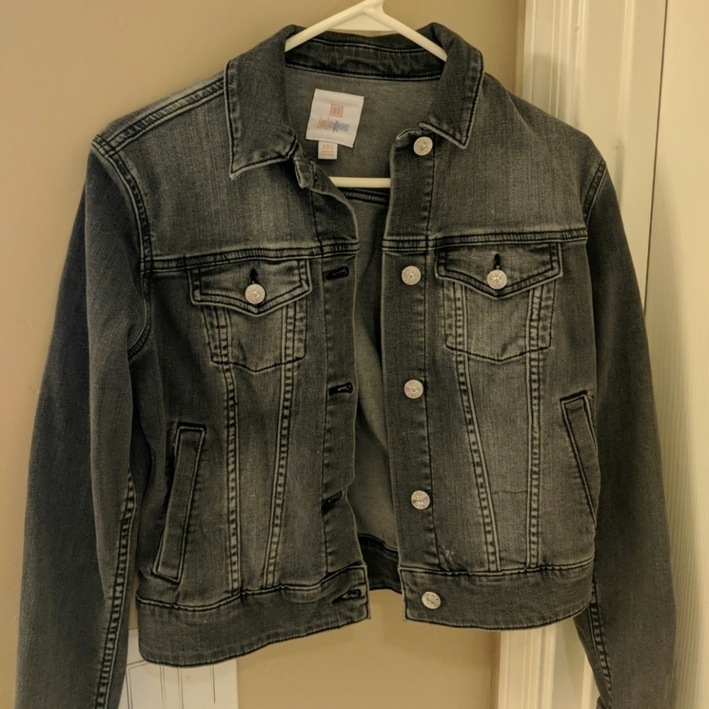 Lularoe Harvey jean jacket